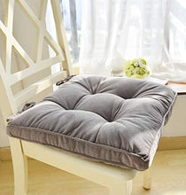 xmwm - Cuscino da seduta con lacci, per interni ed esterni, per casa e giardino, colore zucca, 30 x 43 cm, grigio, 30 x 43 cm