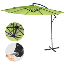 Mendler Ombrellone Giardino Spiaggia Acerra 3m Senza Base Verde