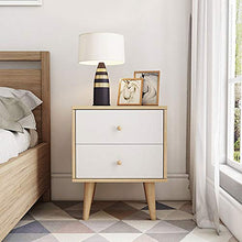 XiuHUa Comodino - Semplice e Moderno Armadio da Comodino con cassettiera a Due cassetti Mobili da Camera da Letto