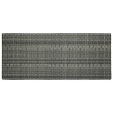 FAMIROSA Tavolo Bar da Giardino Grigio 140,5x60,5x110,5 cm in Polyrattan