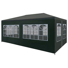 Festnight Tendone per Feste, Gazebo da Esterno in PE 3x6 m Verde
