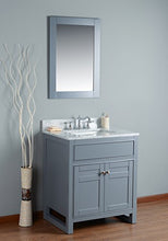 RUBEZA 750mm Vernon Bagno Vanity Bianco Italiano Marmo Carrara Top
