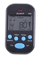 SaySure - LCD Digital Beat Tempo Mini Metronome Black Guitar