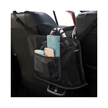Car Net Pocket Handbag Holder Organizer Seat Side Storage Mesh Net Bag Advanced Black