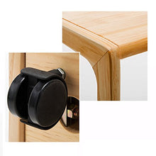 YIN YIN Mobilia Comodino - Tavolino Laterale in Legno da Salotto Tavolino da Angolo Tavolino da tè Tavolino da caffè sfoderabile Dimensioni della casa -34.5x39x58cm Durevole (Color : A)