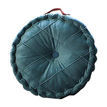 AIHOME - Cuscino rotondo per sedia da giardino, patio, cucina, ufficio, con manico