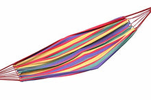 ISO TRADE Amaca da Giardino Terrazza Campeggio Colorato Cotone Max 150kg 185/82 cm 1126