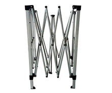 Greaden - Gazebo da giardino bianco con 4 pareti da 3 x 3 m, in alluminio e acciaio, 30 mm