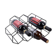 Wine Rack impilabile, Rete 7 Bottiglia impilabile Wine Rack risparmiatore dello Spazio Protector controsoffitto Libero Basamento del Wine Rack