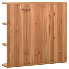 vidaXL Armadietto a Specchio Rovere 66x17x63 cm in MDF