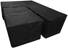 ytrew L Form Abdeckung Per Lounge Divano Gartenmöbel, Wasserdichte Satz Abdeckung Gartenmöbel-Schutzhülle Regenschutz Per Terrassenmöbel Gartentische