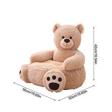 Uing Sedia con Personaggio in Peluche per Bambini Mobili per Bambini con Poltrona Morbida Peluche Poltrone per Ragazzi e Ragazze Effectual