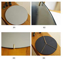 IG Specchio da Bagno Nordico a Muro/Specchio Rotondo/per Trucco Specchio a Sospensione/Specchio per il Bagno