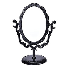 Specchio Black Butterfly Rotatibile Desktop Desktop Gothic Rose Stand Compact Makeup Piccola Dimensione di Alta qualità