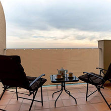 ERGOMY Balcone Privacy Screen Balcone Scudo PP, Giardino Privacy & Schermi Protettivi, Usato Per Balcone E Giardino Parasole