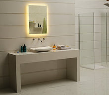 Dr. Fleischmann Specchio del Bagno con Illuminazione LED GS084N Bianco Caldo IP44 (100 x 70 cm)