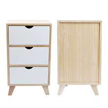 Hyjgjzjh Comodino Con 3 Cassetti Comodino Facile Indtallation Per Interno Camera Da Letto Semplice