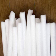 Deulxt EU - Bastoncini in schiuma per copridivano, per fissare i copridivano, con strisce elastiche e aste in schiuma antiscivolo, imbottitura (2,5 cm-10 pezzi)