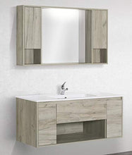 Global Trade Mobile Bagno e specchiera con Due pensili Linea Smart 121 cm cod. smart121.b.c/00