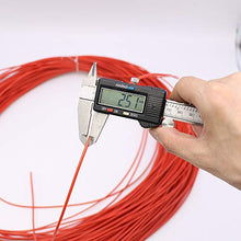 Materiale per tessitura in rattan sintetico sintetico in rattan sintetico, 500 g, colore: rosso
