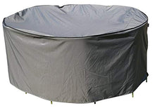 SORARA Copertura Protettiva per Tavola Rotonda, Grigio, Ø 239x90 cm