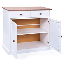 13Casa Westerland 3.2 Buffet, Pino, Bianco, 90 x 45 x 86 cm