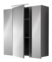 Posseik 5422 84 Mobiletto a Specchio da Bagno Santana, Antracite