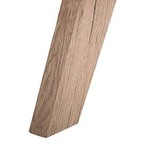 Beliani Credenza laminata in color legno chiaro/bianco Milo