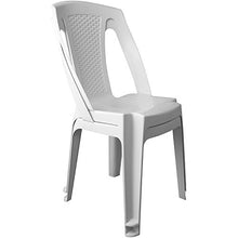 Sedia da giardino sedia da giardino PROCIDA plastica bianco balcone mobili in rattan terrazze mobili