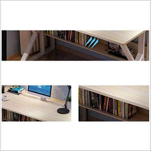 JINPENGRAN Scrivania per la scrivania per Computer,120 * 60cm