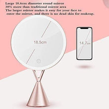Specchio Specchi per vanità da Bagno cosmetico Indipendente 5X Zoom Make up piedistallo
