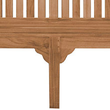 Teako Design Belluno - Panchina in legno massiccio di teak, larghezza 180 cm