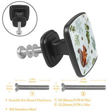 Pigna Animali 4 PCS Pomelli per Porta, Pomolo per Mobile, Pomelli per Mobili con Viti, Maniglia per Armadietto, Pomelli per Porta, Pomelli per Cassetti per Porta, Armadio, Cassetto e Credenza