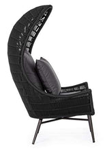 POLTRONA LOUNGE C-C TABLITA ANTRACITE