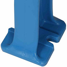 BLOME-TIL. Ibiza Panca, plastica, Azzurro, 54 x 120 x 74 cm, 50926