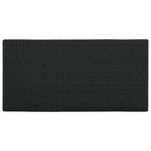 FAMIROSA Set da Bar da Giardino 5 pz con Cuscini in Polyrattan Nero-4918