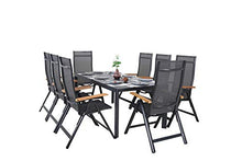Chicreat Tavolo allungabile in alluminio, da esterni, 180 x 90 x 71,5 cm