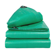 Telo Resistente 180G / M² Addensato, Tela Cerata Impermeabile su Entrambi I Lati con Occhielli per Tenda da Campeggio All'aperto Copertura per Auto Verde(Size:3×5M)