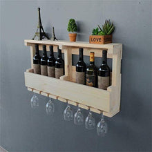 Wine Rack, a Parete Wine Rack Wall Hanging Supporto di Vetro ad Alta Vino yqaae