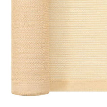 vidaXL Rete per Privacy in HDPE 1,5x10 m Beige Tenda Sole Frangivento Laterale