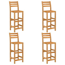 FAMIROSA Set da Bar da Giardino 5 pz in Legno Massello di Acacia-7850