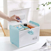 aoory, kit di pronto soccorso multifunzionale per medicine e medicine Viola