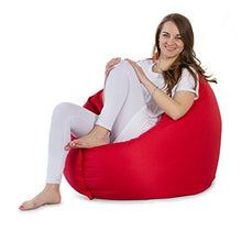 Avalon Pouf Cuscino Impermeabile Rotondo Macarons tessuto tecnico Samba per esterno Verde mela sfoderabile misure 135*135cm