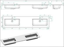 Mobile bagno Colossos 200 grigio cemento