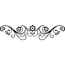 Adesivi per testiera del letto, T-MK350, 32 x 140 cm, colore: Nero