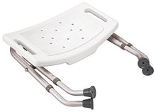 LOMOS Sgabello per Doccia e Vasca da Bagno, Pieghevole e Regolabile in Altezza, Colore Bianco