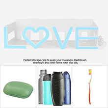 Tarente Nessuna Perforazione for Il Bagno in plastica da Bagno in plastica Portatore a Forma di stoccaggio a Forma di Amore