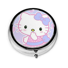 Kawaii Hello Kitty - Scatola porta pillole portatile con tre scomparti