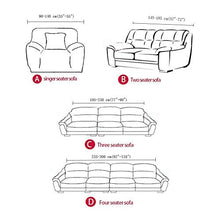 FORCHEER Copridivano Sofa Salotto Protettore Imbottito Mobili Copertura Panno Antiscivolo Divano Protector 1 Posti