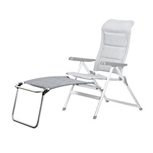Campart Poggiapiedi Travel CH-0609 – Imbottito – Textilene - Grigio